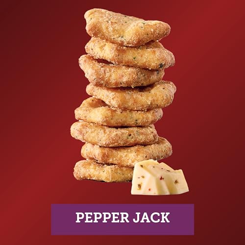 image for NABISCO Sargento® Cheese Bakes Pepper Jack Crackers, Cheese Crackers,