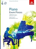 Piano Exam Pieces 2015 & 2016, Grade 4, with CD: Selected from the 2015 & 2016 Syllabus (ABRSM Exam Pieces)
