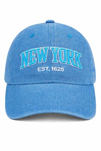 Image of Unisex Denim Adjustable Baseball Cap for Men & Women | Stylish Free Size Summer Sports, Gym, Travel & Casual Cap