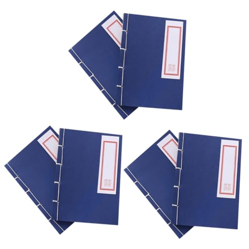Carnet vintage créatif pour retrouver le plaisir d'écrire à la main lot de 3