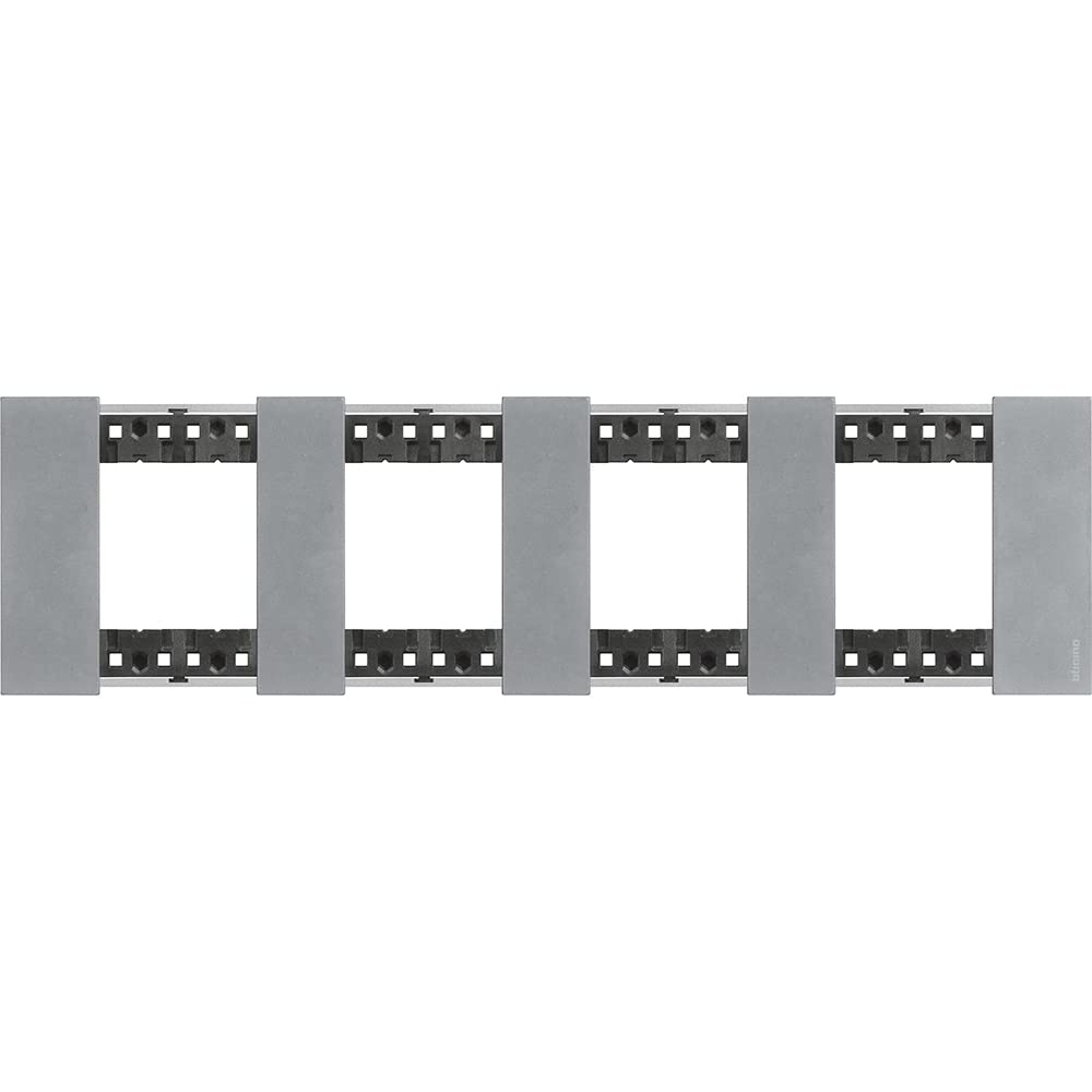 Legrand KA4802M4NW obturateur et plaque de commutation 4 modules encastrables