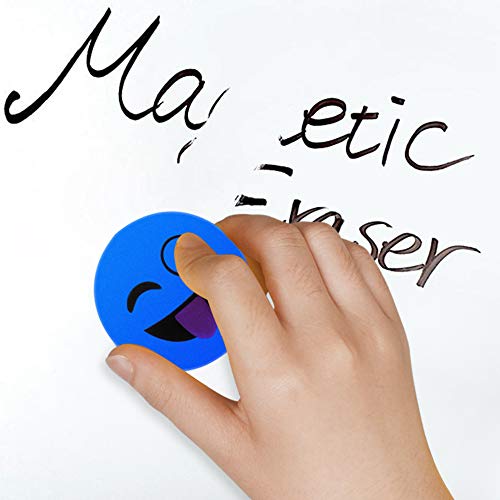 40 Pack Magnetic Whiteboard Erasers Dry Eraser Dry Erase Erasers Bulk Chalkboard Eraser Cleaner for Classroom, Office (Blue, 2 inch) image 8