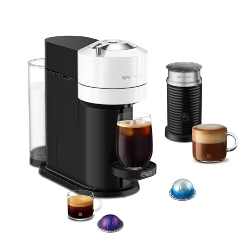 Nespresso Vertuo Next Coffee and Espresso Maker by De'Longhi with Aeroccino Milk Frother