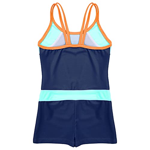Kids Girls Beach Swimsuit Sleeveless Swimwear Swim Shorts Jumpsuit One Piece Bathing Suits Romper2