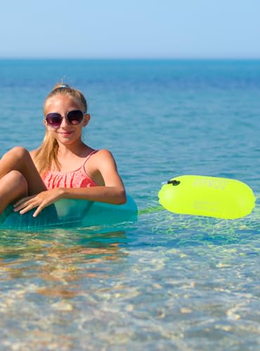 Image of Swim Buoy - Enhanced Visibility Swim Belt with Lightweight Design and Dry Bag Compartment