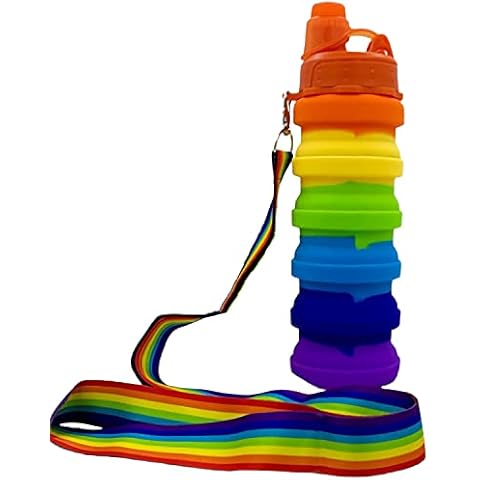 Portable Drinks Bottle for School Hiking Camping Cover