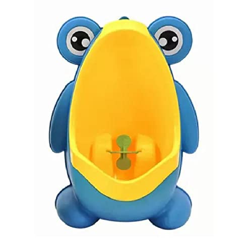 MICTORIO INFANTIL SAPINHO PINICO TRONINHO BEBE MENINO XIXI COM VENTOSA DE PAREDE PORTATIL AZUL