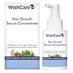 WishCare Hair Growth Serum Concentrate - Rosemary, 3% Redensyl, 4% Anagain, 2% Baicapil, Caffeine, Biotin, Plant Keratin & Rice Water