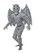 Ghastly Gargoyle Boys Costume Large