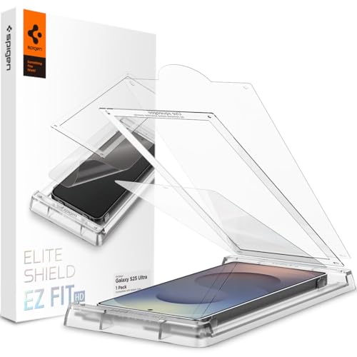 Spigen Elite Shield - Film de protection d'écran HD pour Samsung Galaxy S25 Ultra (2025)