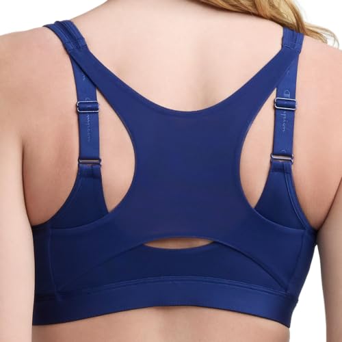 Image of Champion Women's Sports Bra, Motion Control Front-Zip, High-Impact Maximum Support, Breathable, Moisture-Wicking