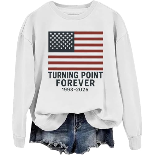 Turning Point Forever 1993 2025 Sweatshirt Graphic American Flag Hoodie, Unisex