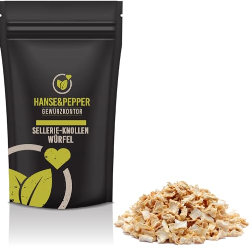 Hanse&Pepper Gewürzkontor - 500g Sellerie Knollen Würfel Sellerieknollenwürfel Sellerieknolle Suppengewürz