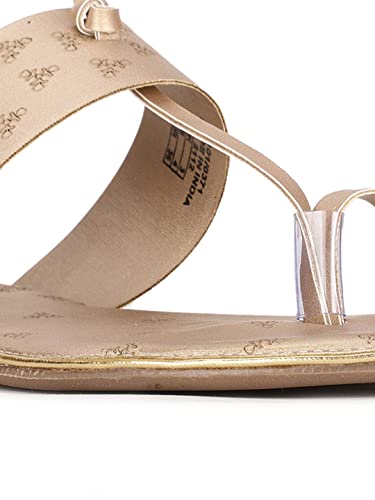 Image of Bata Womens Zara Knot E Flats, (5612389), Tan