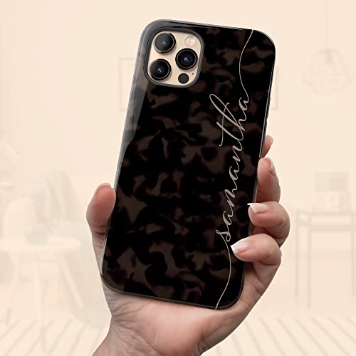 Étui Monogramme pour iPhone X et 7 8 protégeant des chocs avec style personnalisé unique - 5