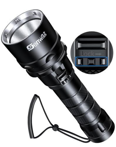 Genwiss Scuba Diving Flashlight Dive Torch...