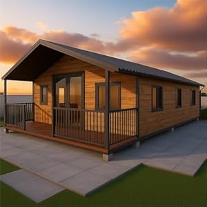 20FT Prefab Foldable Tiny Home with...