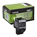 Produktbild Lexmark CS 310 N original Toner 702K / 70C20K0 (schwarz) + 500 Blatt Laserpapier DIN A4-80g/m²