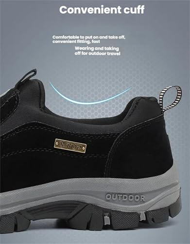 Enjerr Orthopedic Shoes Men, Men's Comfortable Waterproof Orthopedic Walking Hiking Shoes, Comfortable, Waterproof2