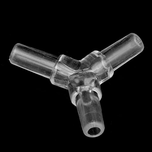 Slaxry 10Pcs 3 Way Y-Shaped Clear Air Oxygen Valves Connector For Aquarium Fish Tank Tubing #TOP6