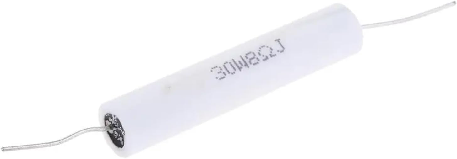 Wire Wound Ceramic Cement Power Resistor 8 Ohm 30W 5%