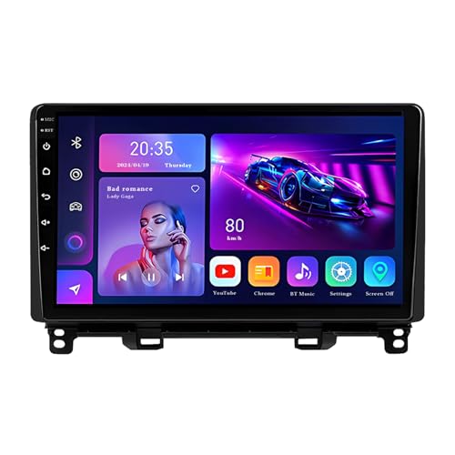 Écran tactile 9" Android 14 Honda Jazz 2020-2022 pour remplacer votre autoradio d'origine