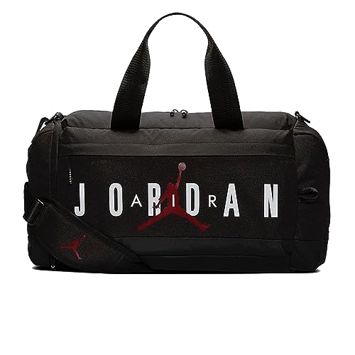 Nike Bolsa esportiva Jordan Air Velocity, Preto, Small, Bolsa esportiva