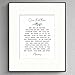 Our Father Who Art In Heaven Hallowed Be Thy Name The Lord's Prayer Sign Our Father Sign Bible Verse Scripture Bible Quote Without Frame - 8x10