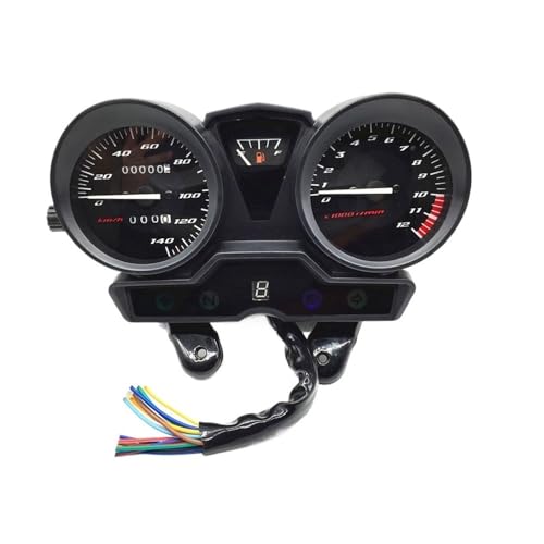オートバイの走行距離計 YBR125 YBR YB 125 JYM125 用オートバイタコメーター スピードメーター メーターゲージ タコメーター 走行距離計