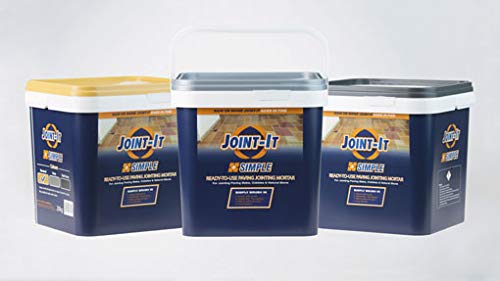 Joint It Simple Pointing Mortar Dark Grey 20 KG. Easy To Use Wash In Polymer Paving Jointing Compound Excellent Durability Available in Three Colours WE ARE UNABLE TO SHIP THIS TO NORTHERN IRELAND