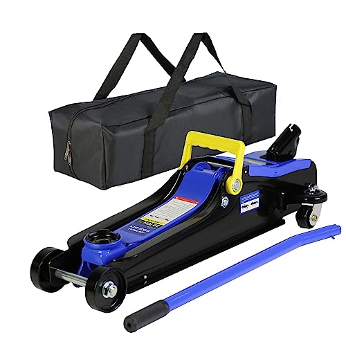 2 Ton Low Profile Floor Jack, Professional Trolley Hydraulic Jack, Heavy Duty…