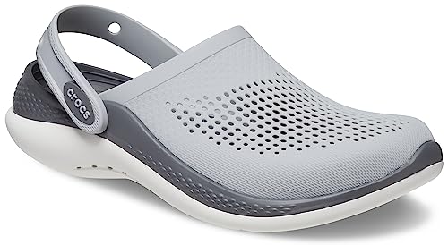 Image of Crocs Unisex Adult Light Grey Slate Grey LiteRide 360 Clog J 206708-0DT-M7W9