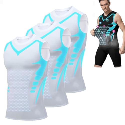 Evolv V-Boost Men’s Ionic Shaping Compression Shirt – 2025 Sleeveless Slim Fit Tank Top for a Toned Body - Main Image