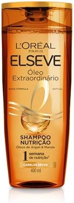 Shampoo L'Oréal Paris Elseve Óleo Extraodinário, 400ml