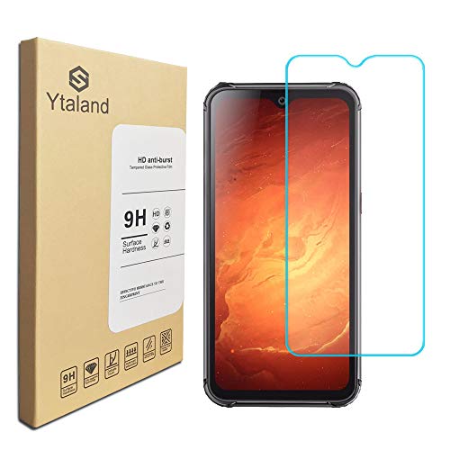 [2 Pack] Ytaland for Blackview BV9800 Pro Screen Protector, [ Anti-Fingerprints ] [Bubble-Free] [9H Hardness] Tempered Glass Screen Protector for Blackview BV9800 Pro