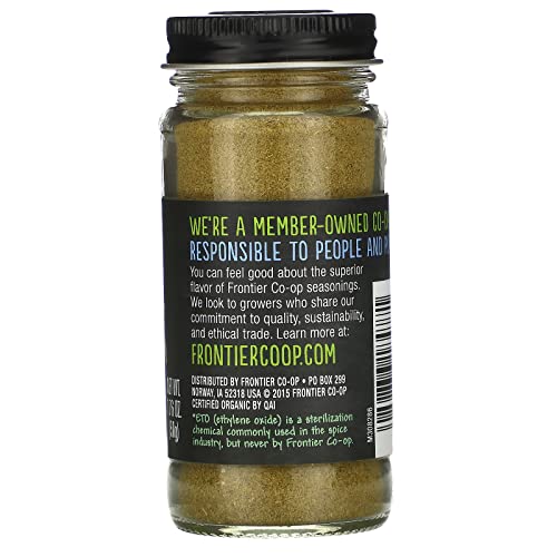Frontier Herb Organic Ground Cumin Seed, 1.76 Oz #TOP1