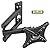 IWORKBOARD Full Motion TV Monitor Wall Mount Bracket for Most 13-32 Inch LED LCD Flat Curved Screen, 360° Rotation Swivel Tilt Extension?Adjustable Articulating Arms, Max VESA 100x100mm up to 33lbs
