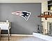 Fathead New England Patriots: Logo - Officially Licensed NFL Removable Wall Adhesive Decal