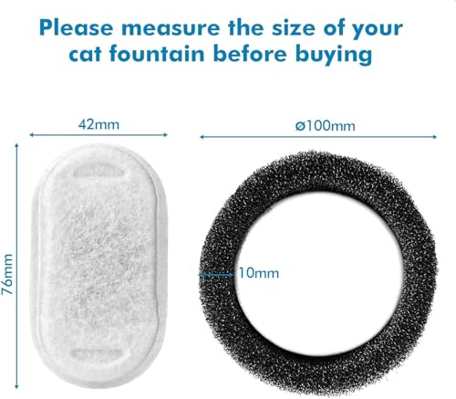 Filtro para fuentes de agua para gatos WOPET miniatura 4