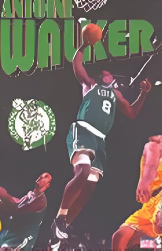 BUY ART FOR LESS Officially Licensed Boston Celtics Antoine Walker Art Poster - 22 x 34 - Decorative Print - Poster Paper - Ready to Frame