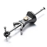 Wood Scribe Tool,KKmoon Wheel Marking Gauge 180mm Sliding Mark Scraper Adjustable Precision Linear Arc Dual-Purpose Scriber