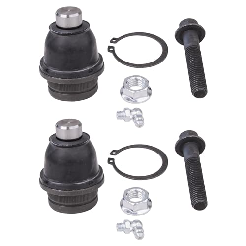Image of Detroit Axle - Front 4pc Struts Kit for 07-12 Dodge Caliber, 2 Struts & Coil Spring 2 Lower Ball Joints 2007 2008 2009 2010 2011 2012 Replacement Suspension
