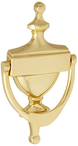 Baldwin 0110030 Victorian Door Knocker, Bright Brass #TOP22