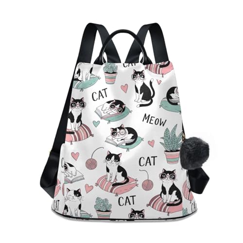 Sac à dos pour femme avec plusieurs poches de rangement fonctionnelles