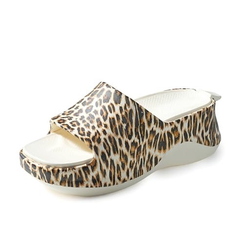 JOMIX Sandales Femme Plateforme EVA 5 cm, Mules d’Été Chunky Confort, Légères et Amorties, Antidérapantes, Chaussures Ouvertes pour Maison, Plage et Loisirs...