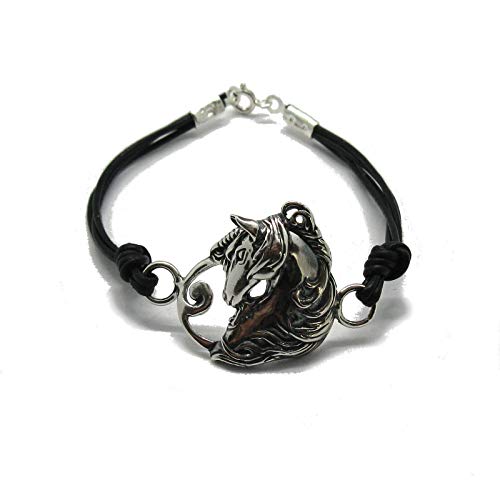 Bracelet en argent massif 925 licorne idéal pour accessoiriser vos tenues bohèmes