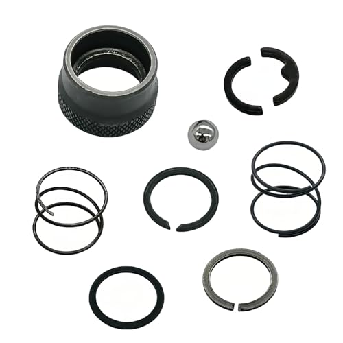 N864734 NA202231 N921819 Collar Spring Steel Ball Impact Driver Kit fits to Dewalt DCF850B DCF850 DCF845N DCF850N Atomic Cordless Impact Driver Replacement Assembly