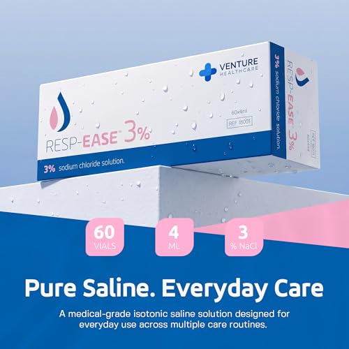 Image of 3% Saline Solution for Moisturizing of The Airways - Sodium Chloride 3% for Nose, Nasal Cleanse for Adults and All Ages - 240ml / 8.12 fl oz
