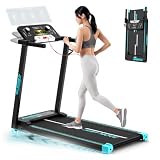 TENBOOM ランニングマシン ルームランナー ウォーキングマシン 折り畳み式 時速1~14km無段階調節 3.0HP高機能 傾斜9% コンパクト 電動 トレッドミル 薄型 耐荷重150KG 広幅走行面トレーニングマシン LCD ディスプレイ 省スペース 静音 組立簡単 収納便利 家庭用 自宅用 男女兼用