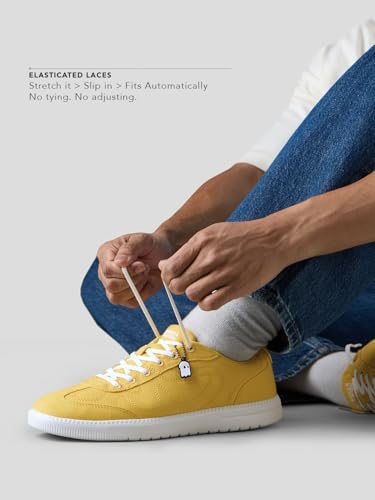 Image of The Souled Store UBZ Fly: Men and Boys Low Top Sneakers Minimalist Streetwear Casual Trainer Quilted Fabric Eva Midsole Flexible Sole Slip On Construction Lightweight All Season